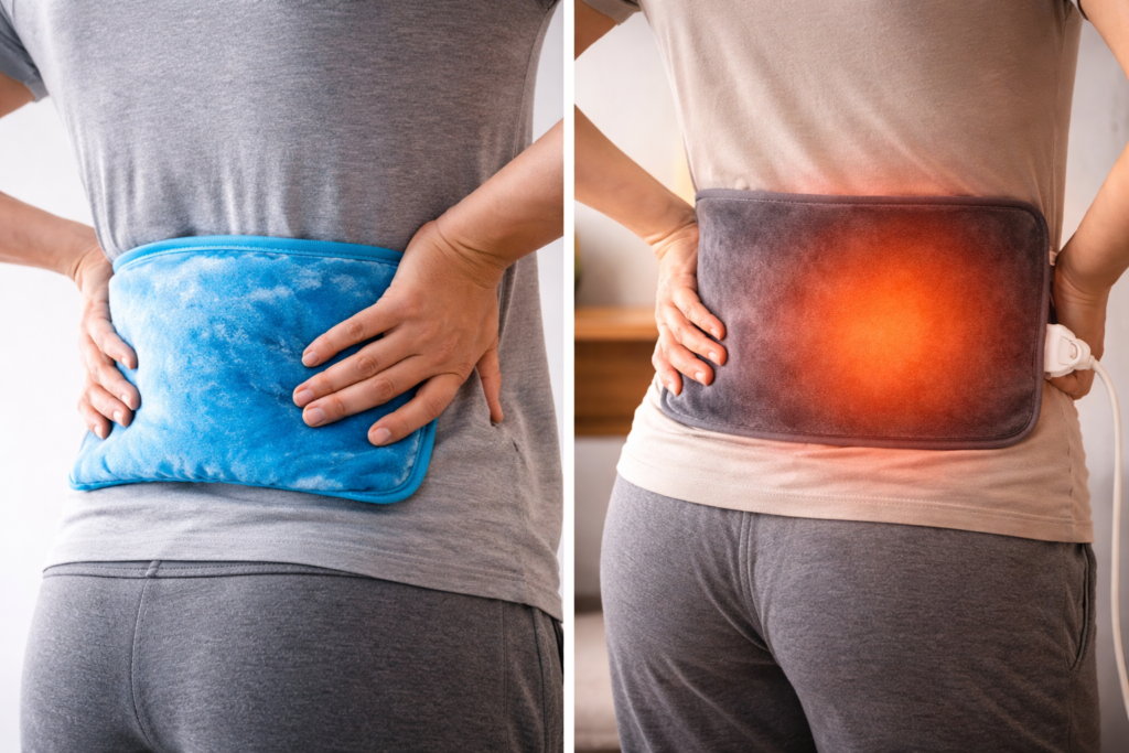 heating pad and ice pack comparison